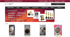 Desktop Screenshot of indiantrophy.com